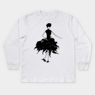 Black swan Kids Long Sleeve T-Shirt